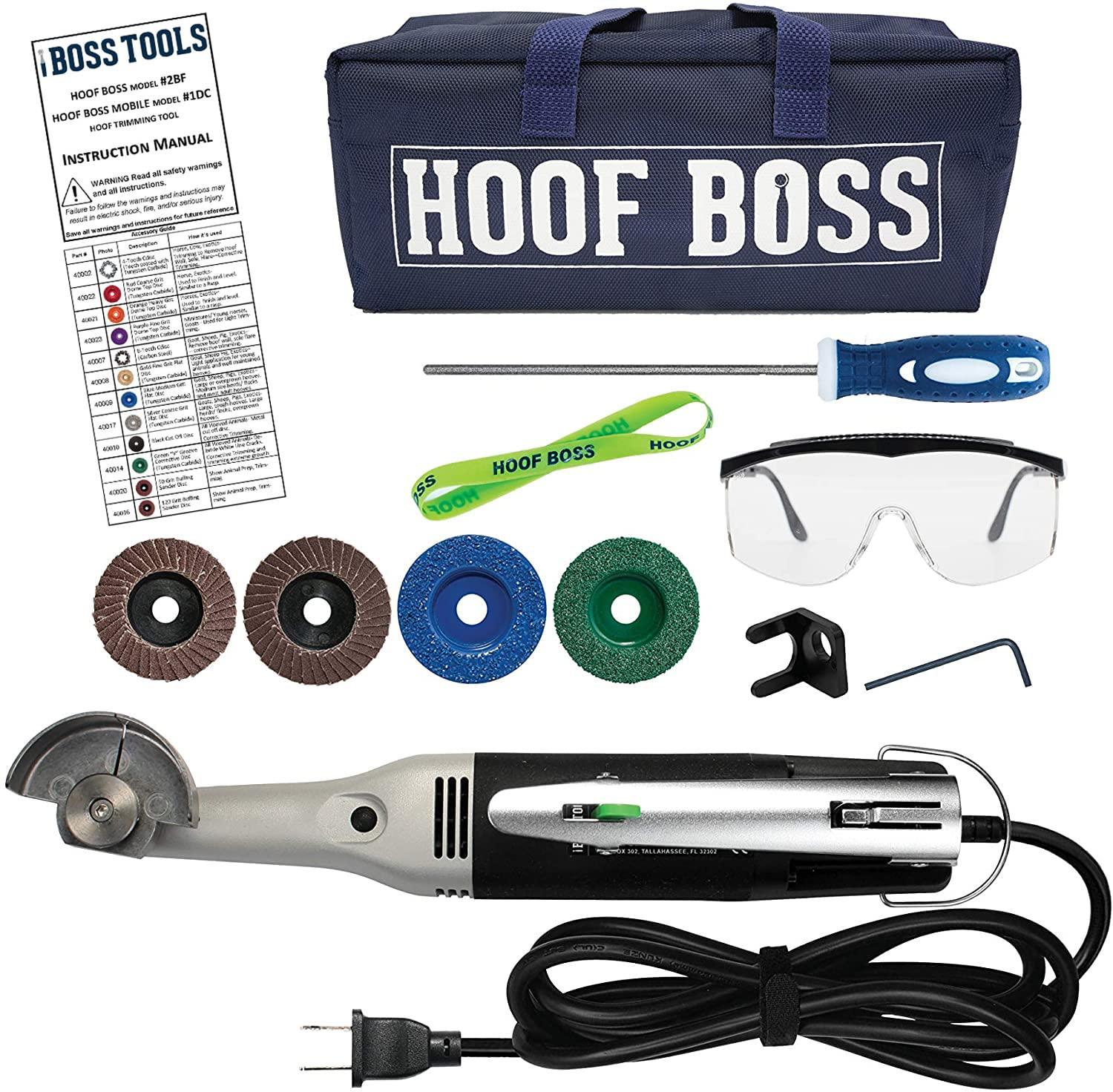 Basic Pig Hoof Trimmer Set - Electric Plug in - 110 Volt - Accessories Included