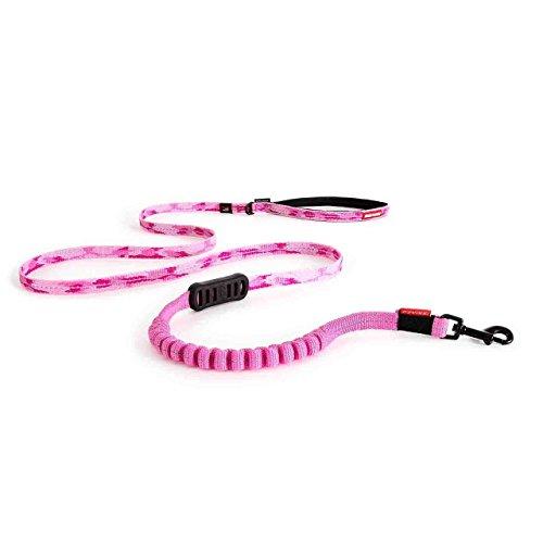 EzyDog Zero Shock Lite Bungee Dog Leash for Small Dogs - Perfect for Dogs 26 lbs or Less - Shock Absorbing Design for Superior Comfort and Control - Reflective for Nighttime Safety (72\\\