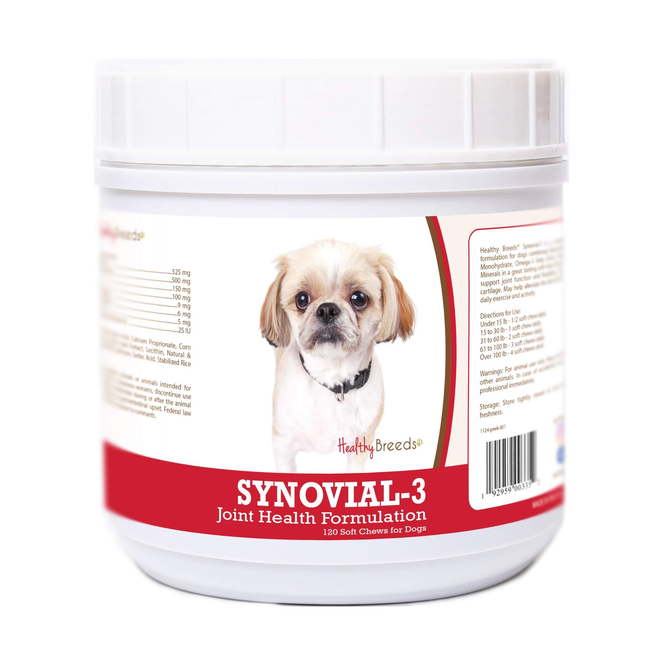 Healthy Breeds Peekapoo Synovial-3 Joint Health Formulation 120 Count