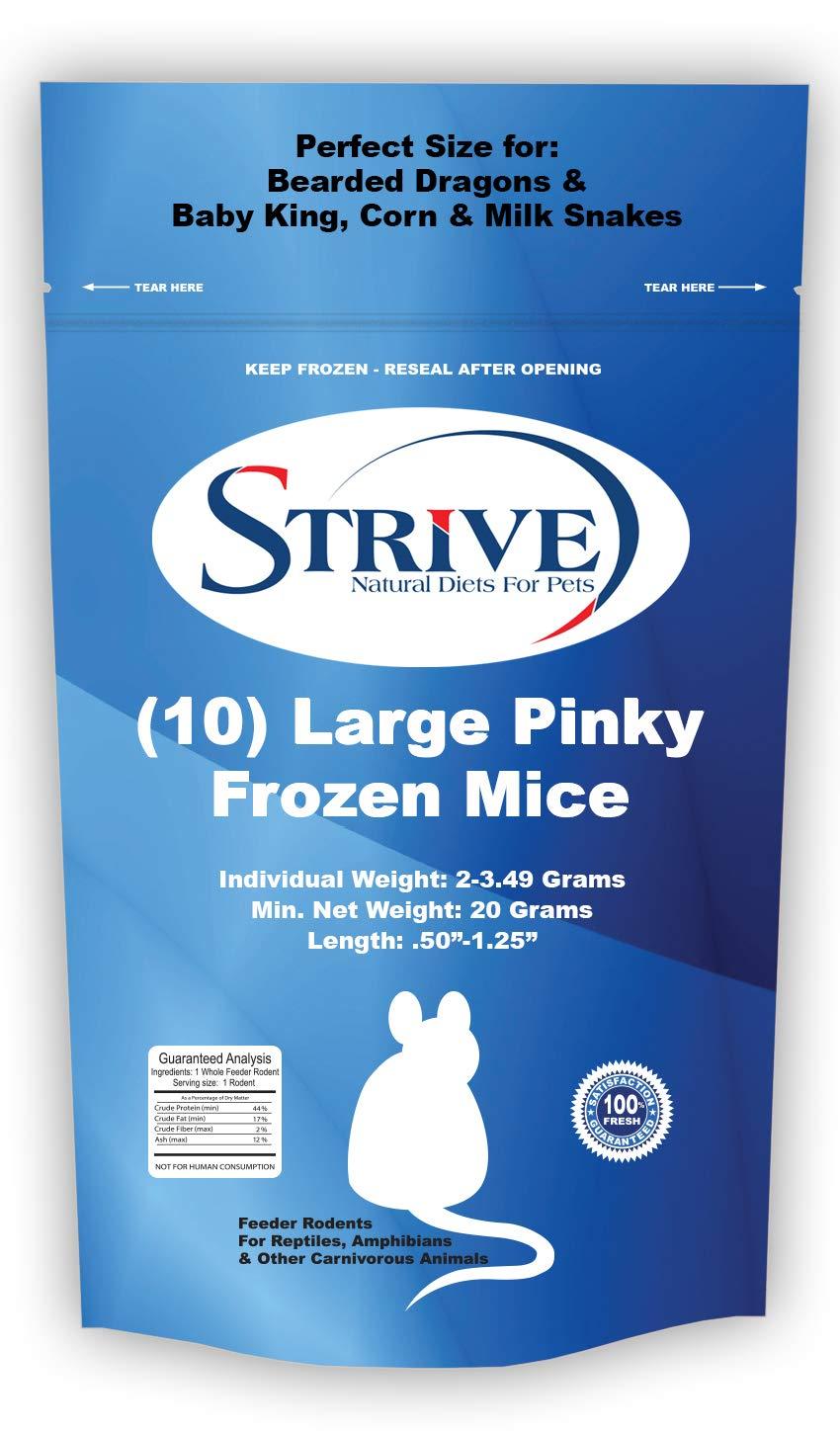 (10) Large Pinky Frozen Mice