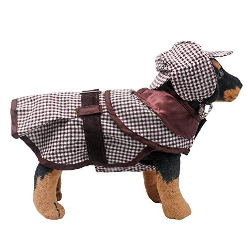 Coppthinktu Dog Costume - Famous Detective Dogs Outfit