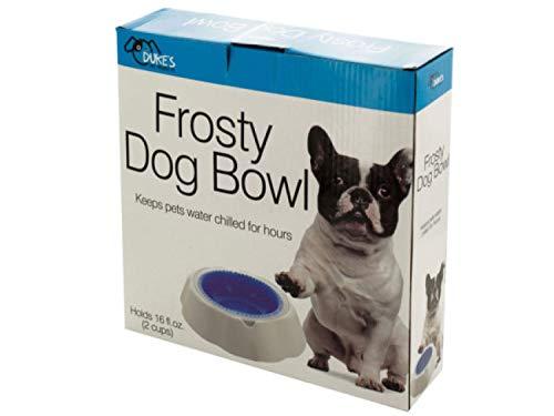DUKES 16 Oz. Frosty Water Chilling Dog Bowl - Set of 12
