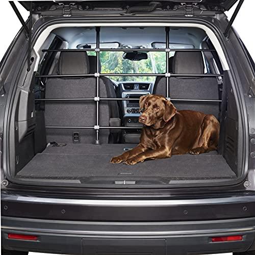 North States MyPet Tall Adjustable Vehicle Barrier: Keep Your Pets Safe on The go. Installs in Seconds with no Tools. Pressure Mount (Up to 55\\\