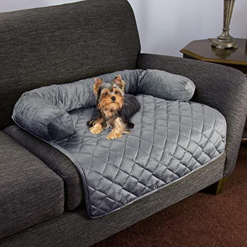 PETMAKER Furniture Protector Pet Cover with Shredded Memory Foam in Gray for Dogs, 35\\\
