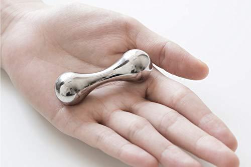 Polar Metals Solid Titanium Knucklebone Dexterity Toy | Anxiety Relief | Fidget Toys | Desk Accessories