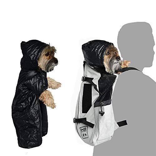 K9 Sport Sack | Dog Jacket with Hood - Down Alternative Insulating Dog Hoodie | Dog Backpack Snuggler for Cold Outdoor Adventures (Medium - Large)