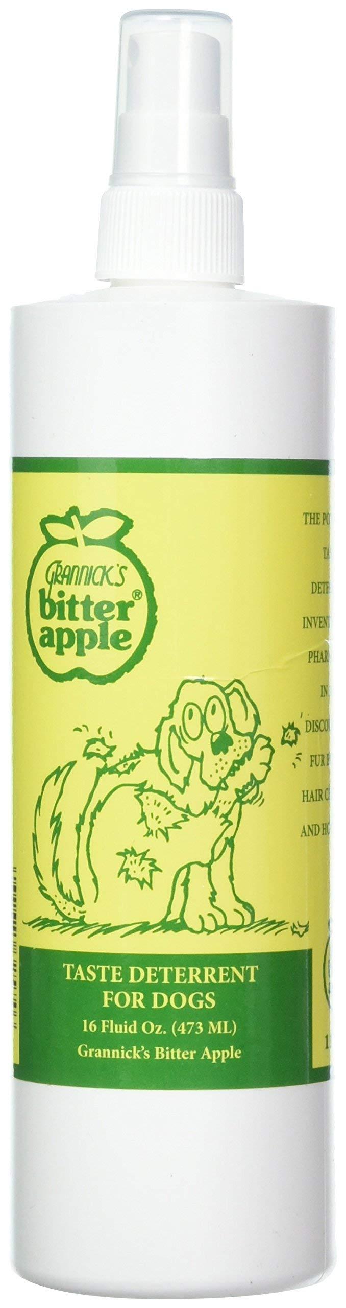 Grannick\\\'s Bitter Apple for Dogs Spray Bottle, 16 Ounces (2-Pack). Premium Pack