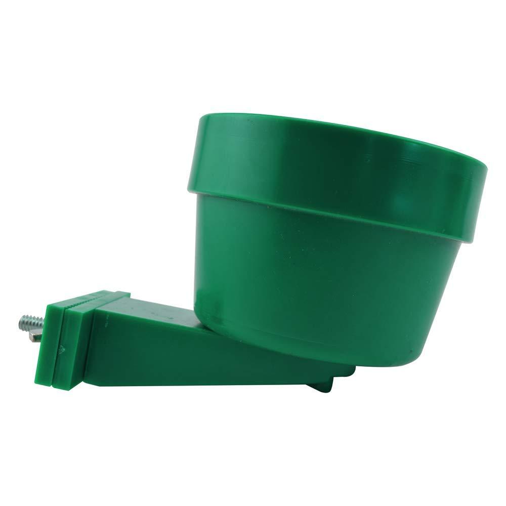 Lixit Quick Lock Cage Bowls for Small Animals and Birds. (10oz, Teal)