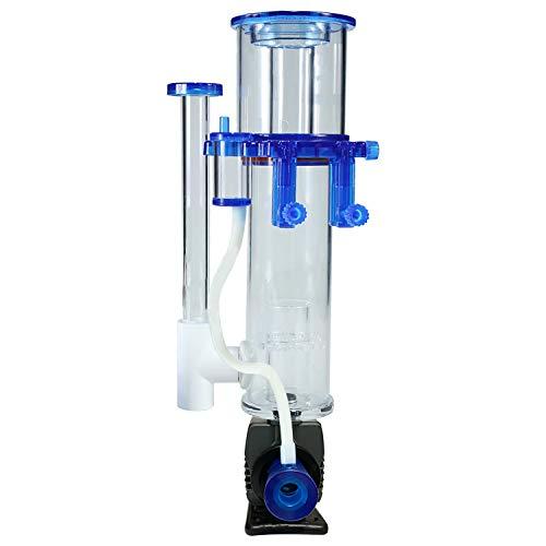 Simple Deluxe PTSKMRPROTEIN80 Protein Skimmer 11W Air Intake Max 80 GPH Low Noise for Aquarium, Fish Tank, Fountain Hydroponics 21 Gallon Tank, Transparent, 19.69\\\