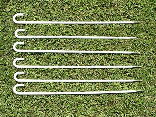 Metal Stakes for Dog Agility Tunnels (Set of 12)