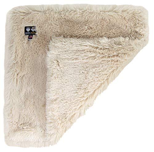 Bessie and Barnie Blondie Luxury Shag Ultra Plush Faux Fur Pet, Dog, Cat, Puppy Super Soft Reversible Blanket (Multiple Sizes)