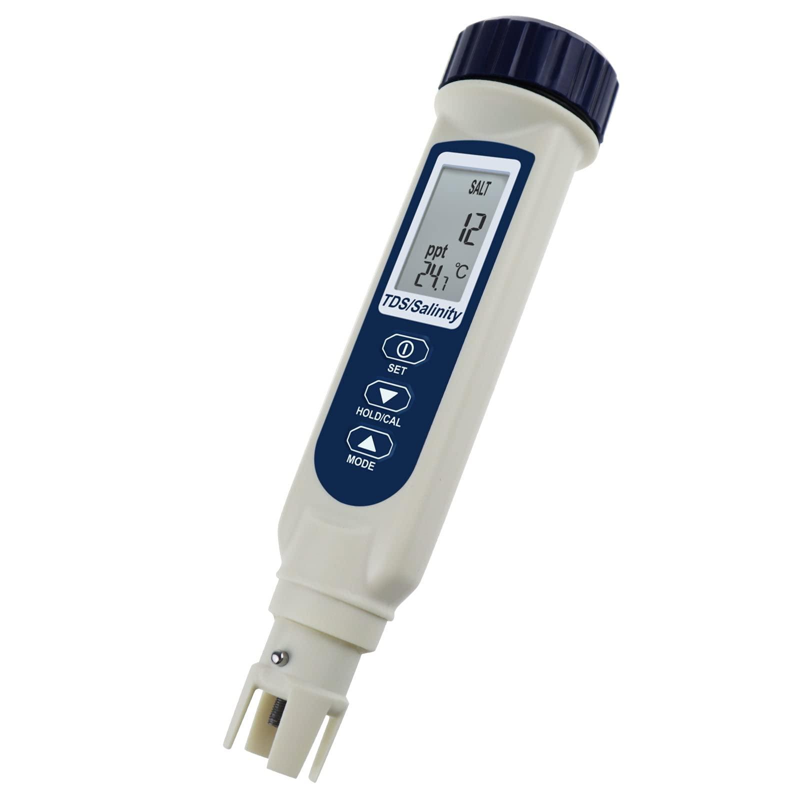 Portable Digital High Accuracy 3-in-1 (TDS/Salinity/Temperature) Water Quality Meter