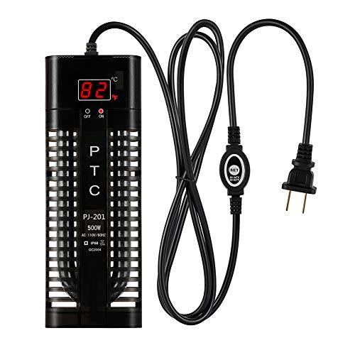 LUYS PTC Aquarium Heater (200W / 300W / 500W), 2021 Upgraded Fish Tank Heater with External Temperature Controller and LED Temperature Display for Fish Tank?Saltwater and Freshwater