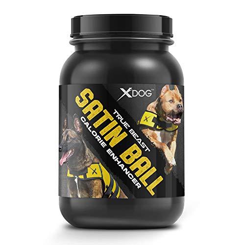 True Beast Satin Ball Calorie Enhancer - Made with Bone Broth Protein, Collagen Protein, MCT Oil Powder and Chia Seed. 4140 Calories, All Natural. Satin Balls High Calorie Weight Gainer for Dogs.