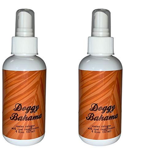 Designer Pet Colognes, Pet Fragrances for the Best Smellers. (2) 4oz Bottles (Doggy Bahama/Boy)