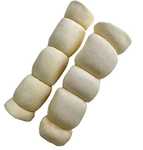 123 Treats - Thick Beef Cheek Retriever Roll for Dogs (10-12\\\