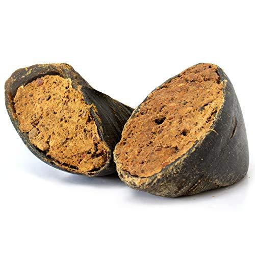 Downtown Pet Supply Dog Bones - Cow Hooves for Dogs Made in USA - Dog Dental Treats & Rawhide Free Dog Chews - Dog Chew Bones - Grass Fed Beef Hooves Stuffed with Beef Liver - 10 Pack