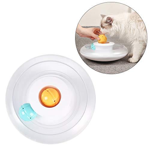 B bangcool Cat Track Toy Creative Tumbler Ball Toy Funny Kitten Interactive Toy Cat Teaser