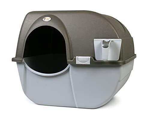 Omega Paw Roll \\\'n Clean Litter Box Large Generation 5.0,Grey,NRA20-1V5.0