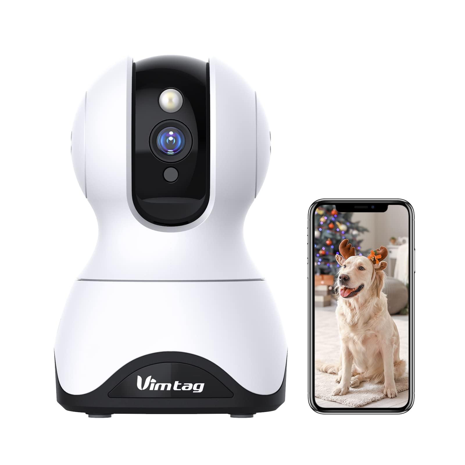 VIMTAG Pet Camera, 1080P Pet Cam,360