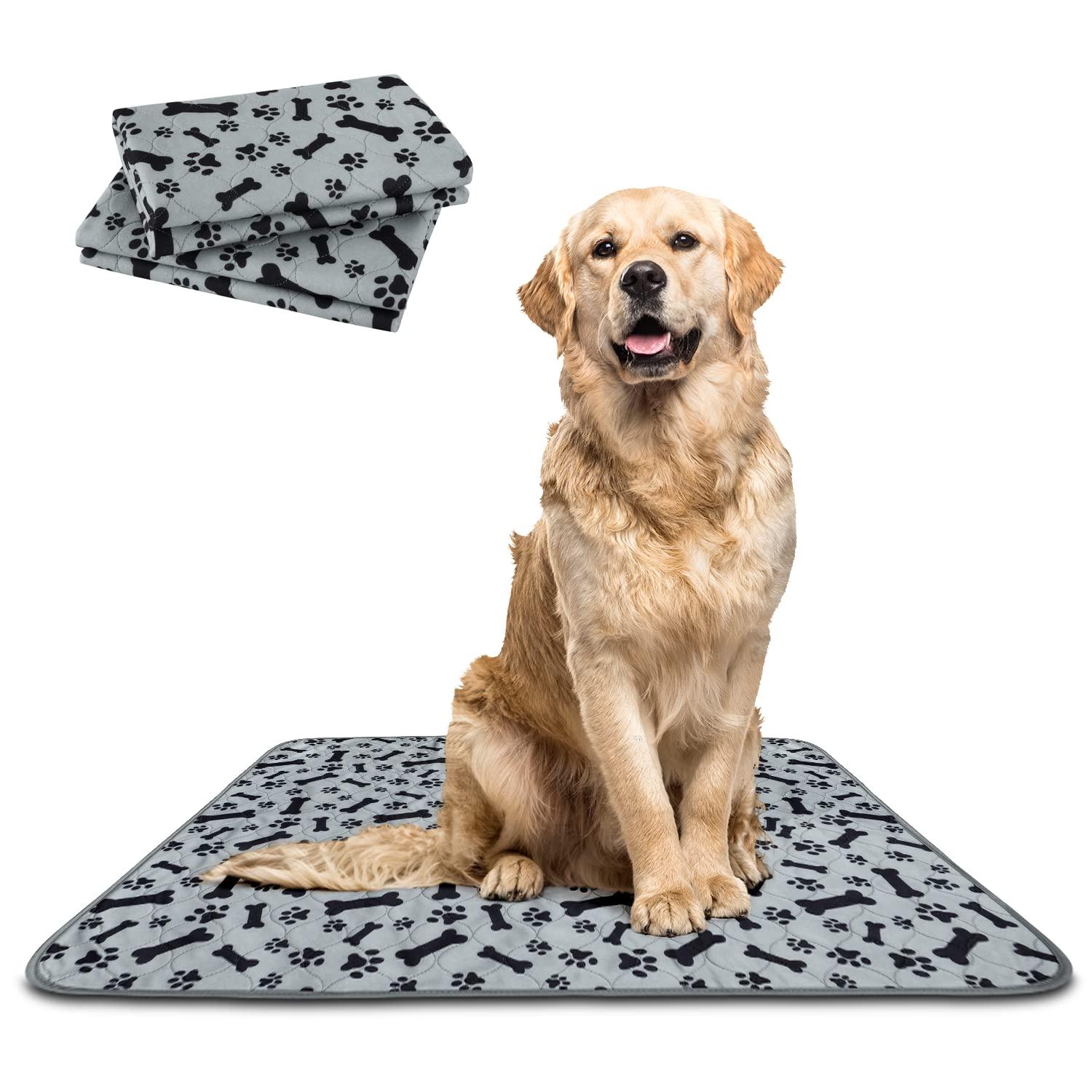 The Proper Pet Washable Pee Pads for Dogs, Reusable Puppy Pads - Easy to Clean, Waterproof Dog Mat, Puppy Mat - Reusable Dog Pee Pads - Washable Potty Pads for Dogs - Reusable Pee Pads for Dogs