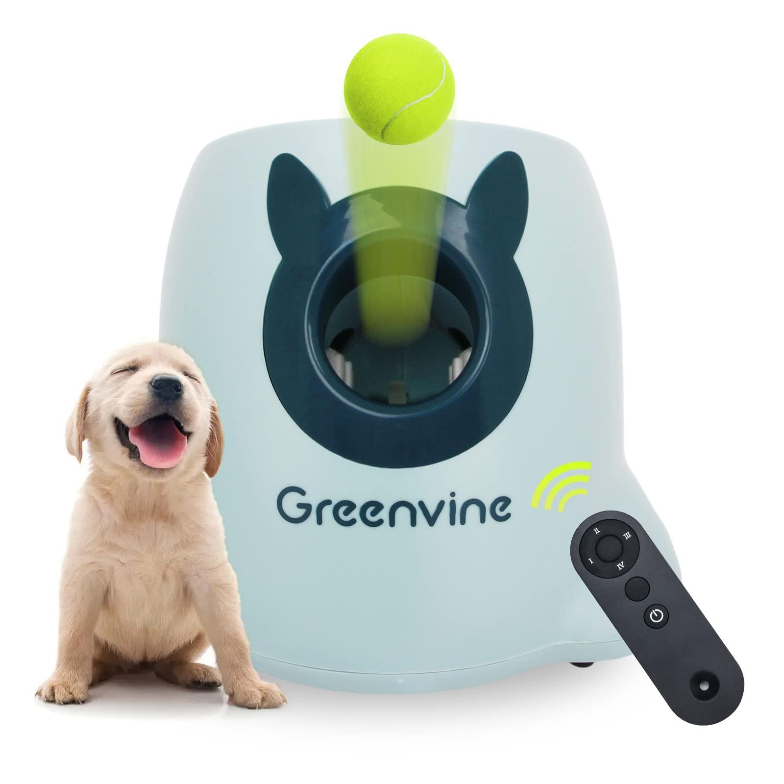 Greenvine Automatic Dog Ball Launcher for Dogs 2\\\