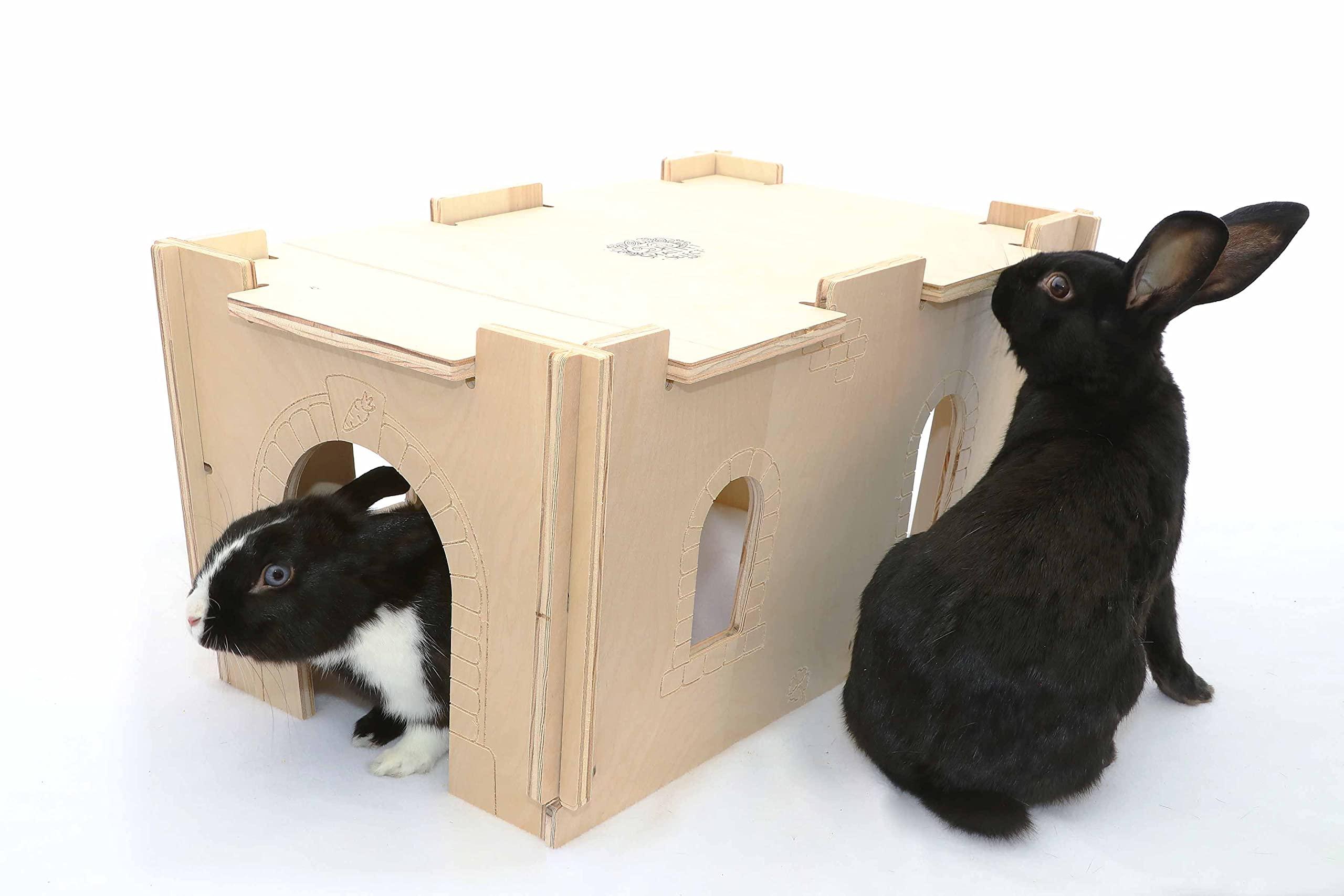 Small Pet Habitat Hideout-Tunnel, Rabbits, Guinea Pigs, Other Small Animals