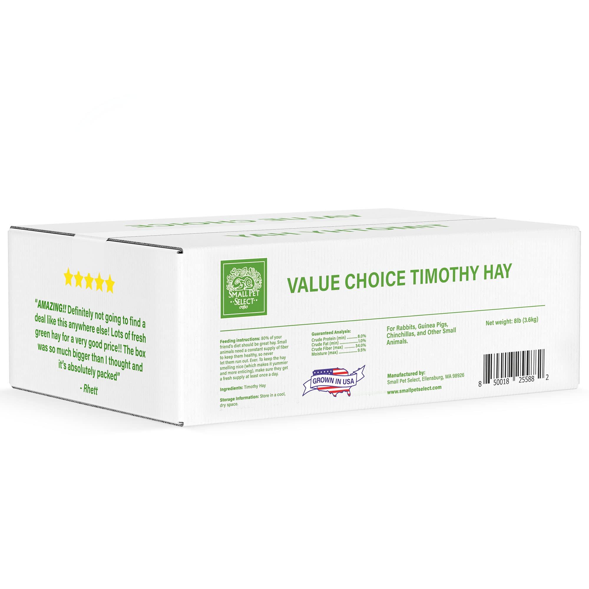 Small Pet Select - Value Choice Timothy Hay, 8lb