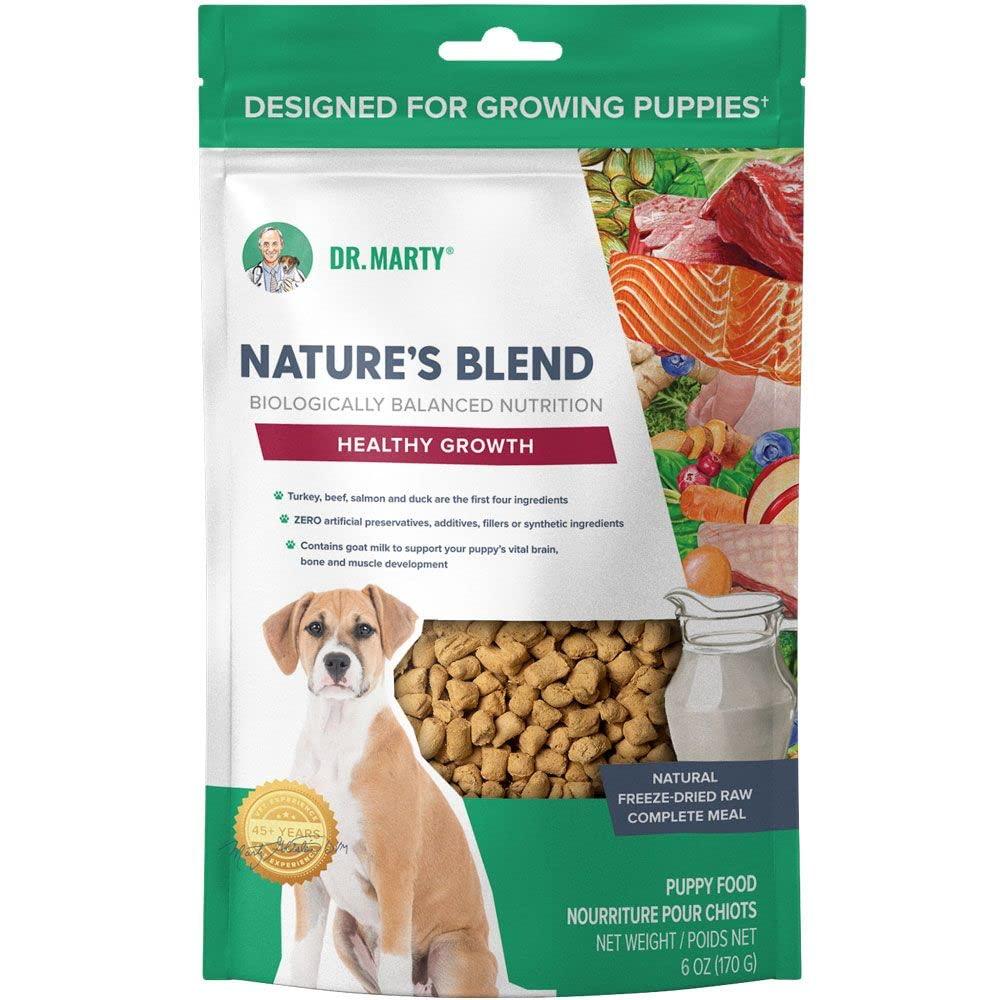 Dr. Marty Nature\\\'s Blend For Puppies Freeze Dried Raw Dog Food, 6 oz
