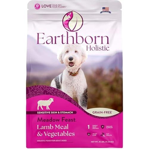 Earthborn Holistic Meadow Feast Grain-Free Natural Dry Dog Food, 25 lb
