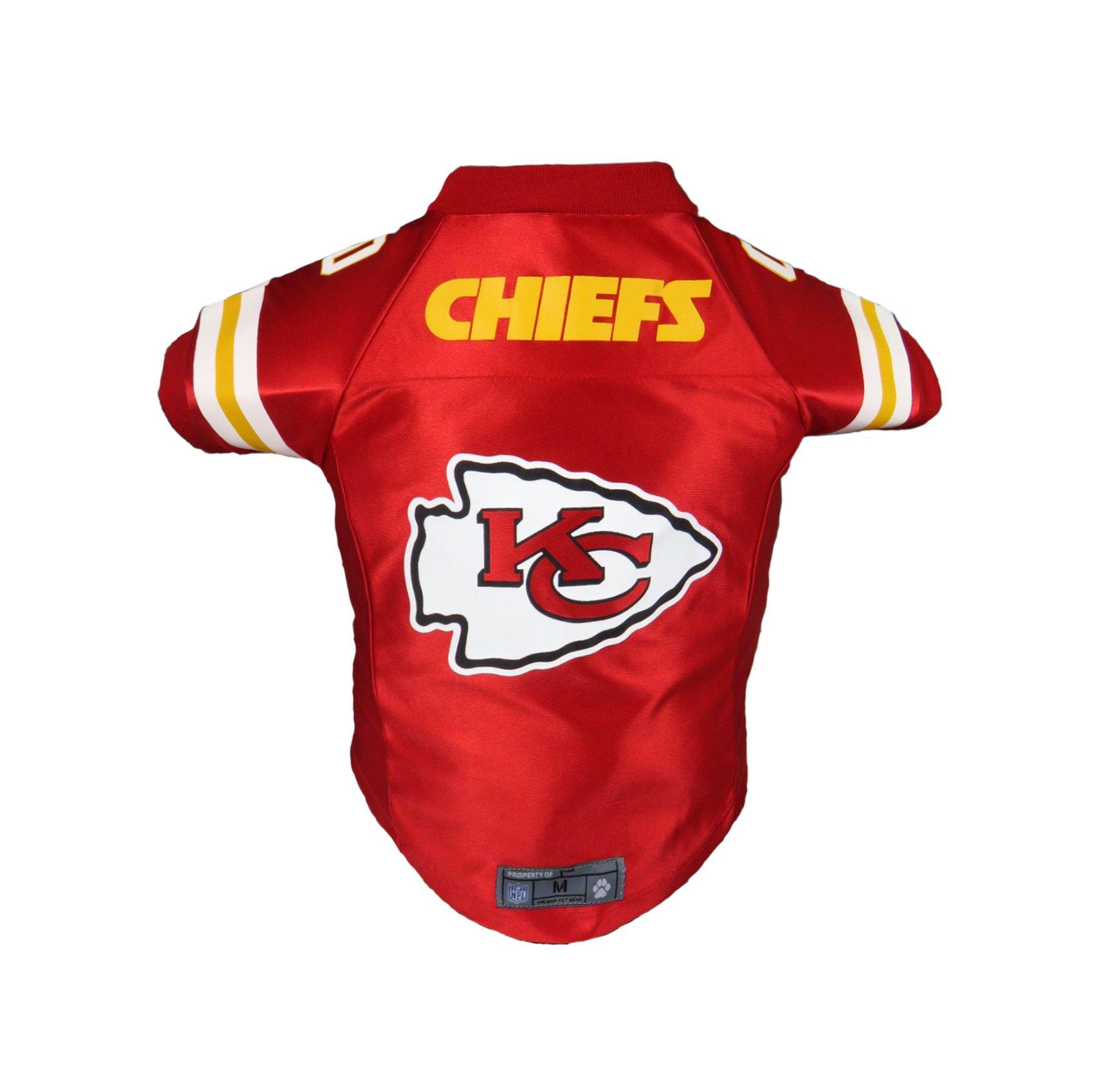 Littlearth Unisex-Adult NFL Kansas City Chiefs Premium Pet Jersey, Team Color, Medium