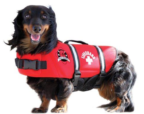 Neoprene Doggy Life Jacket XS Red