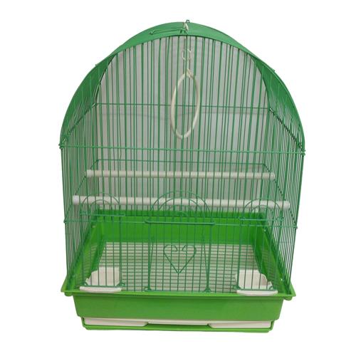 Iconic Pet - Dome Top Bird Cage - Medium - Green