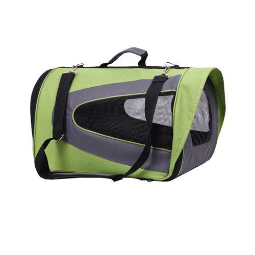 Iconic Pet - FurryGo Universal Collapsible Pet Airline Carrier - Lime Green - Medium