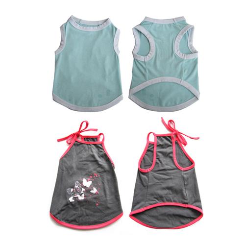 Pretty Pet Apparel without Sleeves Asst 1 (set of 2)