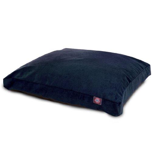 Navy Villa Collection Small Rectangle Pet Bed