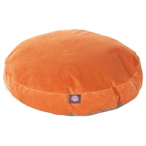 Orange Villa Collection Small Round Pet Bed