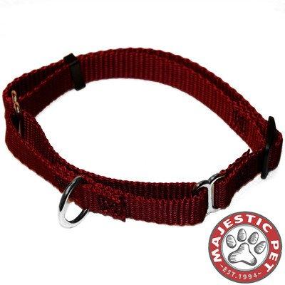 14in - 20in Martingale Burgundy, 40 - 120 lbs Dog By Majestic Pet Products